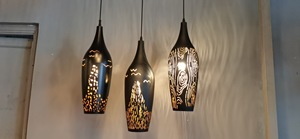 Candelabros LED de cristal de colores al por mayor, luces turcas para interior y exterior - Product Image 2