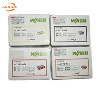 Konektor Kabel Lunak dan Keras Daya Tinggi Wagos Seri Lengkap Terminal Block 221/222/243/224/2273/2773/773