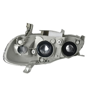 เหมาะสำหรับไฟหน้ารถยนต์โตโยต้า โคโรลล่า ปี 2003-2008 ไฟหน้าสีดำ สวยงาม - Product Image 3