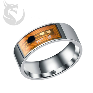 Anillo Inteligente NFC de Acero de Moda de Proveedor Chino, Etiqueta NFC para Teléfonos Inteligentes, Regalo de AÑO NUEVO, Incluye Reloj Despertador - Product Image 2
