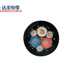 Câble d'alimentation robuste <span class=keywords><strong>Darou</strong></span> IEC 60092 0,6/1 kV à âme en cuivre, gaine XLPE CPE/Néoprène, 4-70 mm² pour l'exploitation minière souterraine du charbon - Product Image 1