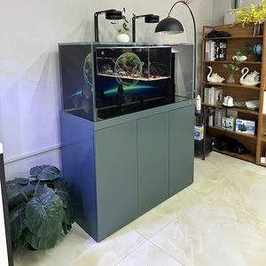 Armoire en alliage d'aluminium pour <span class=keywords><strong>aquarium</strong></span> en verre ultra-blanc de 48 pouces avec système de filtre <span class=keywords><strong>Aquarium</strong></span> d'eau douce <span class=keywords><strong>Aquarium</strong></span> - Product Image 1