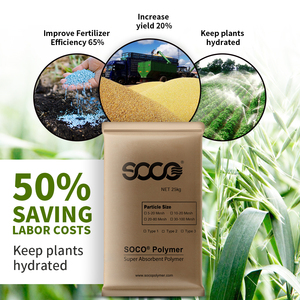 Polímero Superabsorbente Biodegradable para Agricultura, Poliacrilato de Potasio, <span class=keywords><strong>Precio</strong></span> de SAP <span class=keywords><strong>Soco</strong></span> - Product Image 3