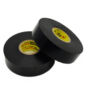 Negro fuerte adhesivo ignífugo caucho ignífugo plástico PVC vinilo <span class=keywords><strong>cinta</strong></span> <span class=keywords><strong>aislante</strong></span> eléctrica - Product Image 4