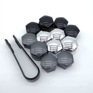 Pour <span class=keywords><strong>Audi</strong></span> VW Skoda Kodiaq Peugeot 508 Land Rover Ford 20+1 <span class=keywords><strong>Cache</strong></span>-écrous de roue de voiture Protection contre la rouille <span class=keywords><strong>Cache</strong></span>-vis de moyeu 17mm - Product Image 2