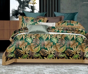 Chắp Vá Ai Cập Cotton 80*80S 400TC In Ấn Bộ Giường USA Thị Trường <span class=keywords><strong>Quilt</strong></span> Cover <span class=keywords><strong>Set</strong></span> - Product Image 5