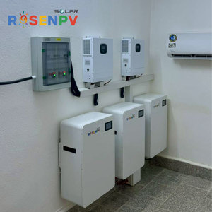 Système d'énergie solaire <span class=keywords><strong>hybride</strong></span> complet 20 kW 10 kW 5 kW avec batterie lithium-ion <span class=keywords><strong>rechargeable</strong></span> 30 kWh pour usage domestique - Product Image 6