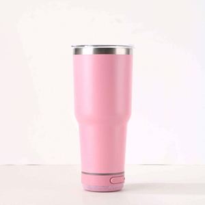 Modern Stainless Steel Coffee Mug With Thermos Capacity and <b>Speaker</b> Design - Product Image 5