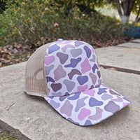 Gorra Trucker de 5 Paneles Personalizada por Sublimación, Malla Trasera, Cierre Ajustable, Regalo Promocional Corporativo, Publicitario, de Calidad, con Impresión Completa