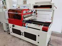 Machine d'emballage thermique de scellant latéral de boîte de carton cosmétique automatique Film rétractable de scellant de barre en L