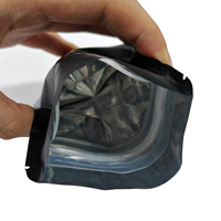 Sacs Mylar Exotiques Personnalisés Anti-Odeur Refermables Mat 1g 3.5g 7g 14g 28g, Sachets Doypack Anti-Enfants avec Fenêtre Transparente