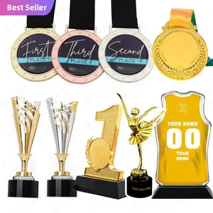 Manufacturer Custom Promotional Sports Award Souvenir Gift Medal Trophy Plaque