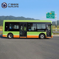 Autobus Urbain 100% Électrique HQK6855 8,5m, Batterie LFP 231kWh, Autonomie 350km, Suspension Pneumatique, 56 Places