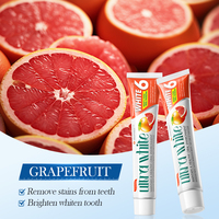 Dentifrice au Pamplemousse Marque Privée OEM SADOER – Haleine Fraîche, Dents Éclatantes, Nettoyage Buccal Nourrissant aux Extraits de Fruits et Plantes