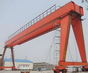 Gru a Portale a Doppia Trave con Telaio a A, con Ruote, 15t 20t 30T, Gru a Portale con Ruote in Gomma per Esterni - Product Image 6