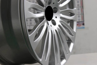 Jantes en argent personnalisées, hautement polies, forgées, en alliage, pour Mercedes-Benz, toutes les classes S, W221, W222, W223, jantes haute résistance
