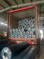 Rouleau de bâche en PVC tissé ignifuge enduit de polyvinyle de poids moyen pour bateaux gonflables - Vente en gros