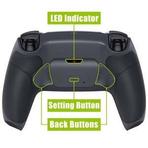 EXtremeRate Upgrade Kit RISE V3 Remap Kit with Upgrade Board+2 Back Button +Anti slip <b>Grip</b> Back Shell for PS5 <b>Controller</b> - Product Image 3
