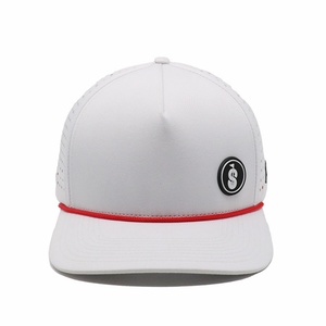 Gorras Personalizadas con Parche de Goma, Corte Láser, Perforadas, con Visera Curva, Gorra Deportiva - Product Image 2