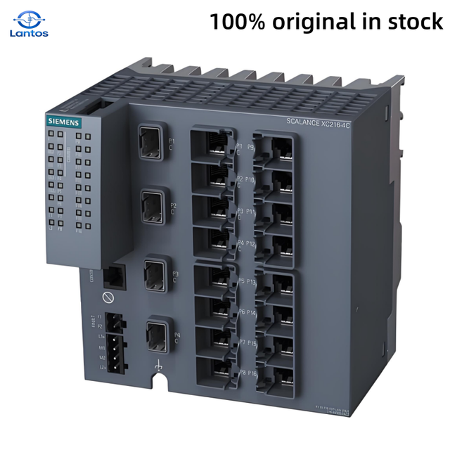 Original Siemens 6GK5216-0BA00-2AC2 XC216 Industrial Ethernet Switch 16 Port 16*10/100Mbps RJ45 24VDC for Automation Network