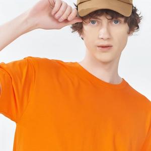 Camiseta de Algodón Peinado Grueso Personalizada para Hombre, Venta al por Mayor, Camiseta Lisa Informal de Alta Calidad, Impresión de Logotipo Personalizado - Product Image 3