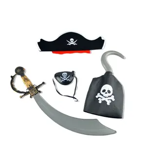 Аксессуары для Хэллоуина для пиратов Карибского моря реквизит для пиратов поворотный пиратский нож Набор игрушечных крючков