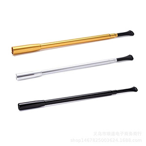 Telescopic Cigarette <b>Holder</b> Black Gold Silver Rose Gold Plastic Party Prop 1920s Gatsby Costume Accessory - Product Image 1
