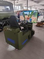 Simulador de Prueba de Conducción de Automóviles, Maquinaria de Construcción, Equipo de Práctica Realista para Operar Excavadoras, Bulldozers, Cargadoras y Camiones