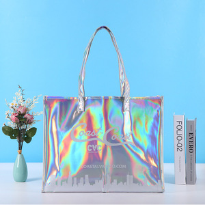 Bolsa de Mano Holográfica Xinboli, Hecha a Medida, con Tamaño y Color Personalizables, Material Reciclado, Embalaje General - Product Image 1