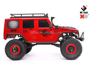 Wltoys 104311 Double Bridge JEE 1/10 Mobil Panjat Tebing Listrik Brushed 2.4G 4WD Off-Road Truck (Peredam Kejut) - Product Image 4