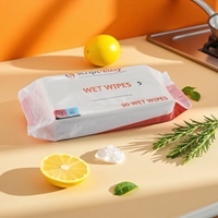 Lingettes pour bébé extra douces, antibactériennes, écologiques, de haute qualité, à prix compétitif, pour peaux sensibles, lingettes humides organiques