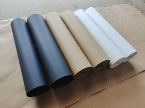 Ensemble de papeterie sur le thème du <span class=keywords><strong>papier</strong></span> kraft Qiyin, <span class=keywords><strong>papier</strong></span> à écrire brun naturel, enveloppes, étiquettes cadeaux pour un emballage rétro créatif - Product Image 3