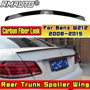 สปอยเลอร์หลังสำหรับรถยนต์เมอร์เซเดสเบนซ์ E-Class W212 E180 E200 E260 E300 ปี 2008-2015 ชุดแต่งสปอยเลอร์ฝากระโปรงท้าย อุปกรณ์ตกแต่งรถยนต์ - Product Image 2