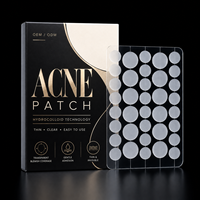 Patchs Hydrocolloïdes Anti-Acné Ultra-Fins et Transparents de Qualité Supérieure à Marque Blanche pour les Imperfections du Visage