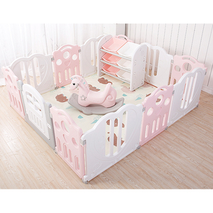 Intérieur Bambin Clôture En Plastique Bébé Adultes Amovible <span class=keywords><strong>Pliant</strong></span> <span class=keywords><strong>Parc</strong></span> - Product Image 2