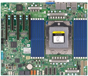Socket H13SSL-N SP5 EPYC 7004 Genoa DDR5 ATX - Product Image 3