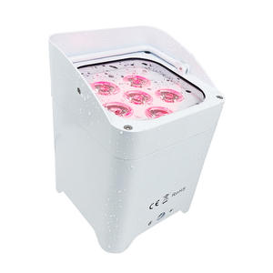 Luz LED Par para Exteriores, Impermeable, con Batería, 6x LED RGBWA, 95W, Inalámbrica, para Escenarios, Eventos, Ingeniería e Instalaciones - Product Image 6