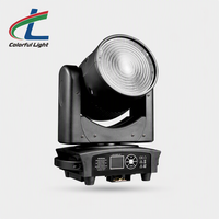 Lampe de scène mobile à zoom LED RGBW 4-en-1 DMX512 200W à design spécial avec fonction maître-esclave pour événements et fêtes