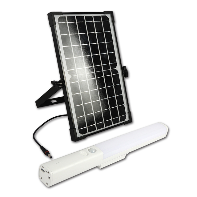 Flexible Multifunctional Solar or USB Rechargeable Led Camping Light with Separate Solar Panel
