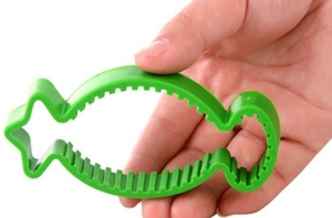 Bánh nướng bánh mì kẹp trứng chiên lật xẻng dụng cụ nhà bếp thịt bò bít tết Hai kẹp đa chức năng Dụng cụ mở thìa Silicone - Product Image 6