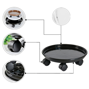 Универсальный круглый металлический поддон для поддонов - Product Image 1