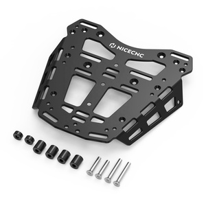 NiceCNC para Husqvana <span class=keywords><strong>Norden</strong></span> 901 2022-2024, portaequipajes trasero para motocicleta, soporte de caja superior, bolsa de herramientas de equipaje suave sin estante de aluminio - Product Image 1