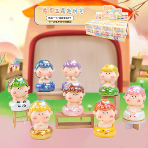 กล่องสุ่มของเล่นน่ารัก Yu Mo Craft ชุด 8 ชิ้น ฟิกเกอร์สะสมแบบสุ่ม ของตกแต่งโต๊ะ ของขวัญสำหรับเด็กอายุ 8-13 ปี - Product Image 1