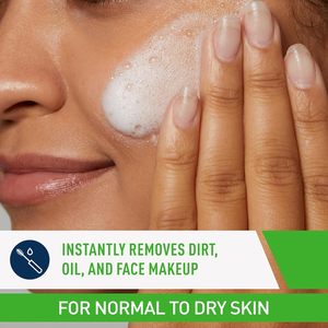 Crema Limpiadora 100% Hidratante que se Convierte en Espuma, 19 Oz, Para Piel Seca, Con Ceramidas y Ácido Hialurónico - Product Image 5