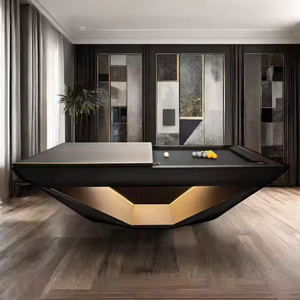 Mesa <span class=keywords><strong>de</strong></span> Billar Profesional <span class=keywords><strong>de</strong></span> Lujo Wanyaju, Diseño <span class=keywords><strong>de</strong></span> Madera Sólida, 8 Pies, 3 en 1, Mesa <span class=keywords><strong>de</strong></span> Billar Americana y Snooker en Venta - Product Image 2