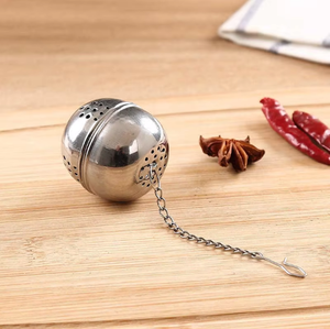 10 pièces boule à thé en acier inoxydable cuisine assaisonnement boule <span class=keywords><strong>soupe</strong></span> marmite épice fuite thé filtre Marinade boule <span class=keywords><strong>soupe</strong></span> - Product Image 5