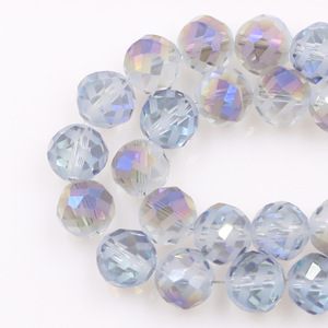 Perline in Cristallo per Creazione di Gioielli, Perle Rotonde Satinate per Collane, Bracciali, Orecchini, Ciondoli, Accessori Fai-da-Te, 5 Fili/Lotto - Product Image 3