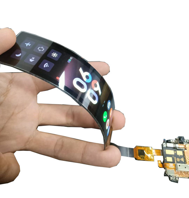 Freetech 4.01 Inch Flexible AMOLED 960x162 Resolution Capacitive Touch Screen with MIPI Interface for Wearable Devices