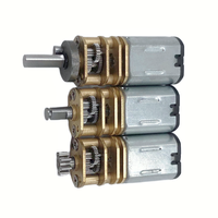 Moteur à engrenages CC M10 de haute qualité, 10 mm, 1,5 V-6 V, 150-16500 tr/min, aimant permanent, rotation CW/CCW, mini-moteur à engrenages pour applications de ventilateurs