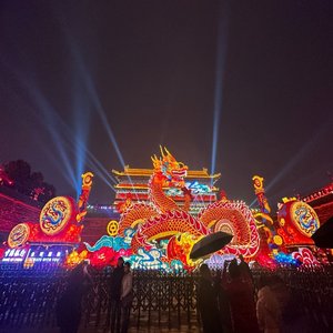 2025 đèn lồng triển lãm ngoài trời không thấm nước lễ hội lanternshow cho công viên chủ đề trang trí đèn lồng lụa hiển thị với đèn LED - Product Image 2